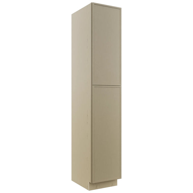 Fabuwood Luna Desert Oak TP182496 Tall Pantry Cabinet, Front View