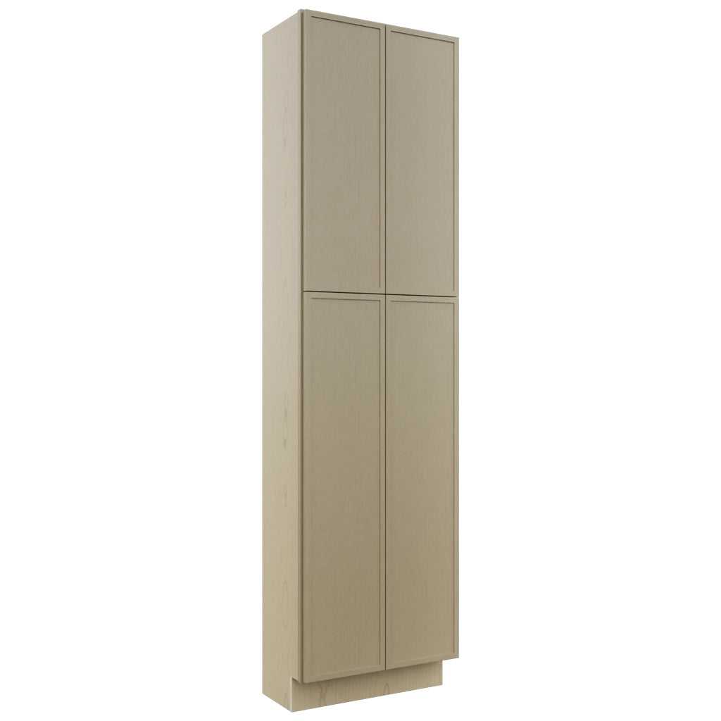 Fabuwood Luna Desert Oak TP241290 Tall Pantry Cabinet, Front View