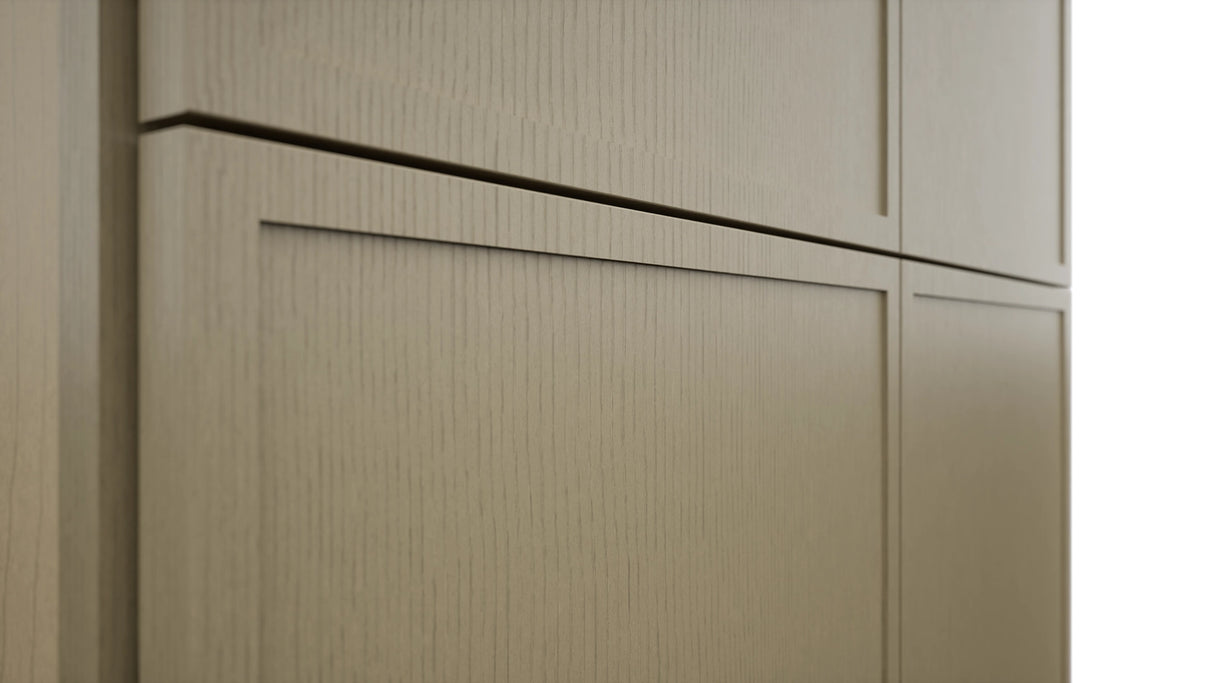 Fabuwood Luna Desert Oak TP361284 Tall Pantry Cabinet, Detail View