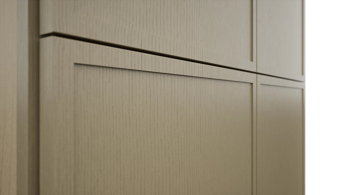 Fabuwood Luna Desert Oak TP362490 Tall Pantry Cabinet, Detail View