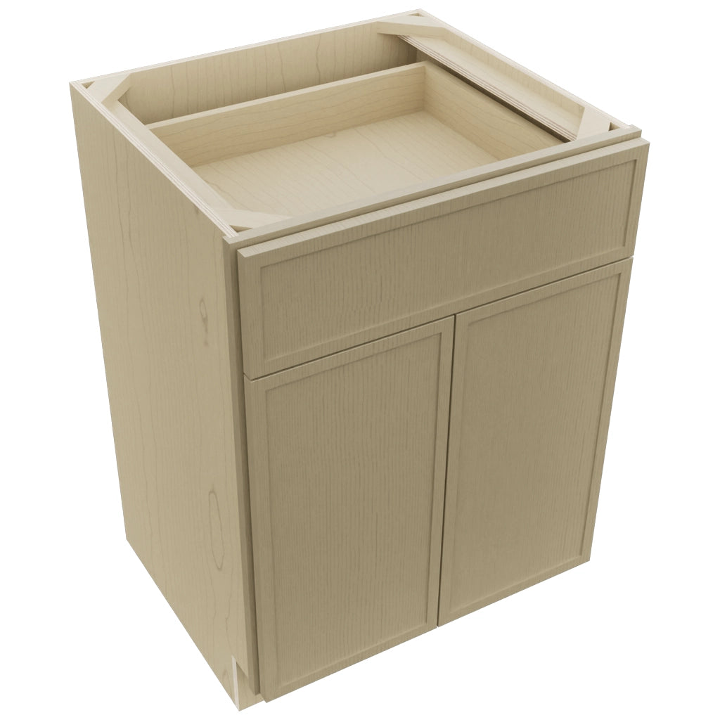 Fabuwood Luna Desert Oak VB24-34 Vanity Base Standard Cabinet, Top View