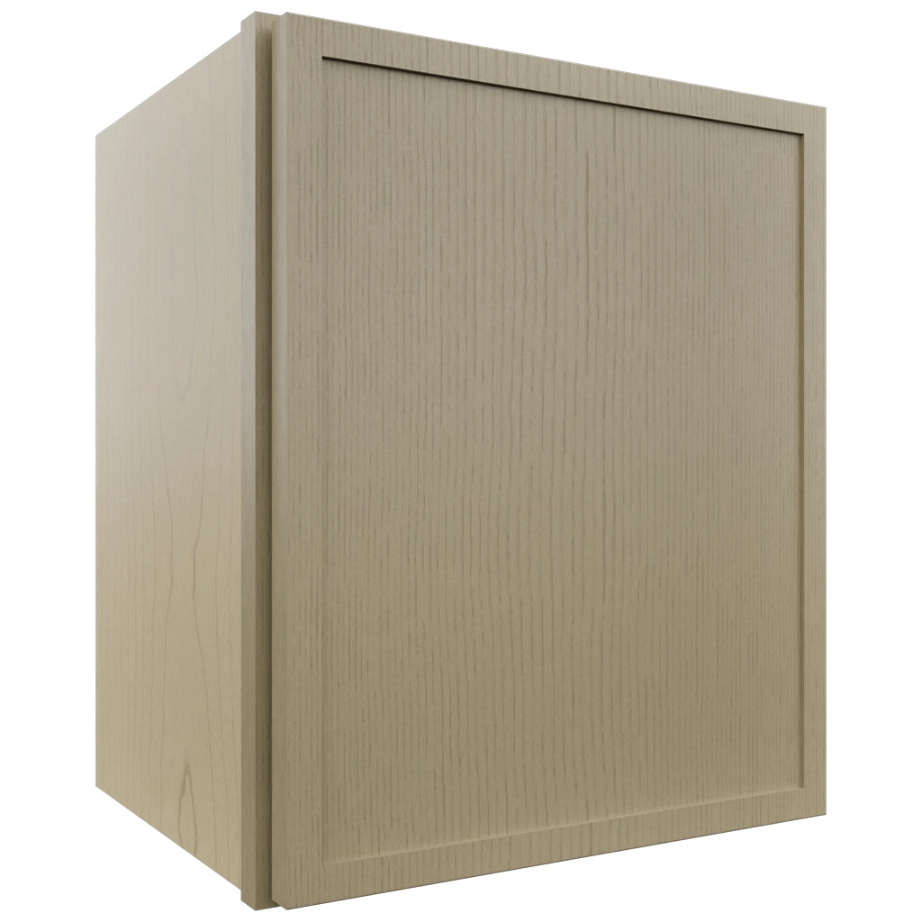 Fabuwood Luna Desert Oak W1518 Wall Standard Cabinet, Front View