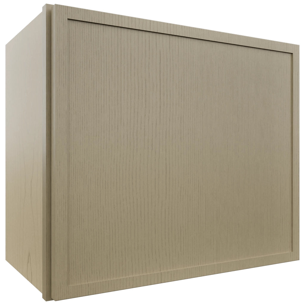 Fabuwood Luna Desert Oak W2118 Wall Standard Cabinet, Front View