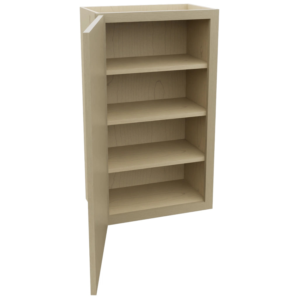 Fabuwood Luna Desert Oak W2136 Wall Standard Cabinet, Open View