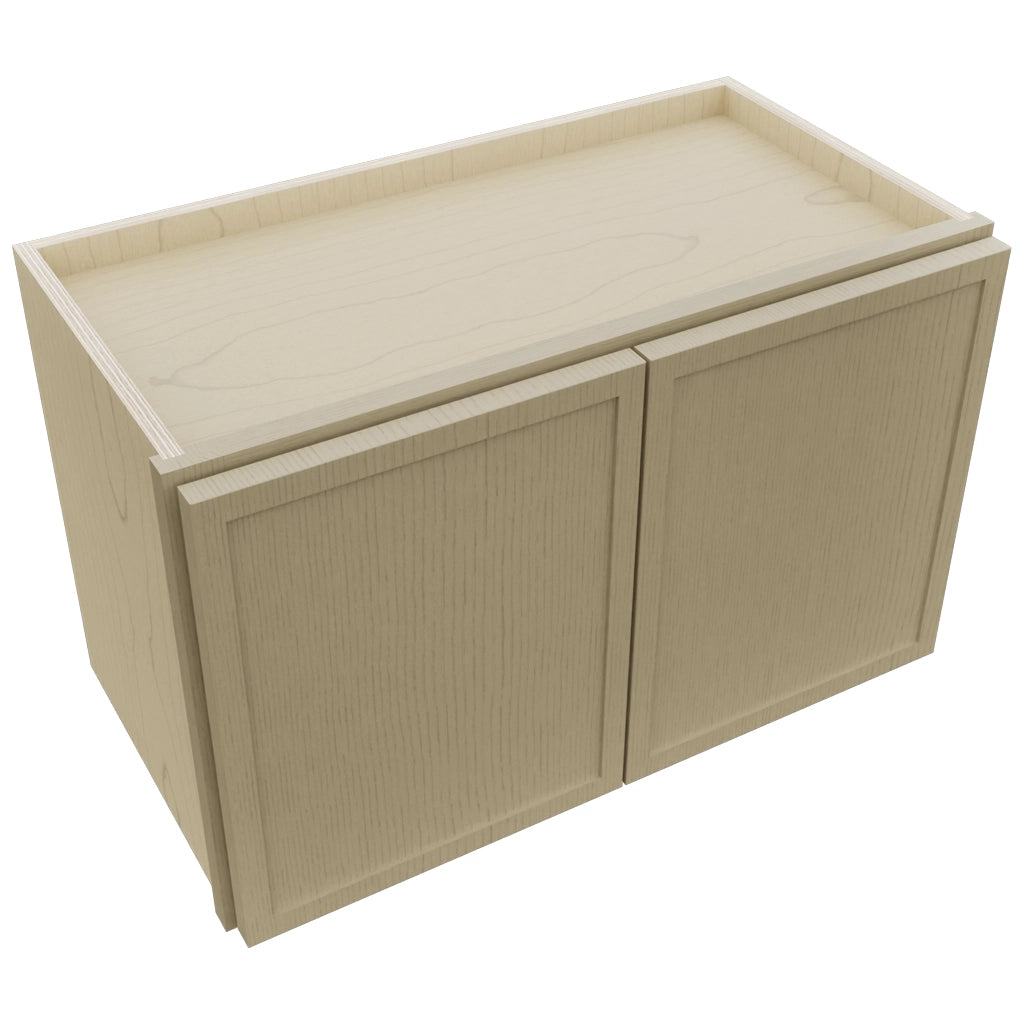 Fabuwood Luna Desert Oak W2415 Wall Standard Cabinet, Top View