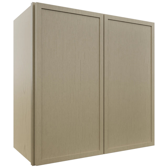 Fabuwood Luna Desert Oak W2424 Wall Standard Cabinet, Front View