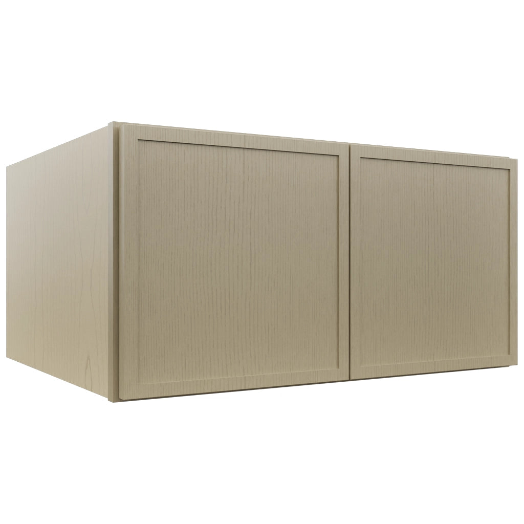 Fabuwood Luna Desert Oak W301524 Wall Deep Cabinet, Front View