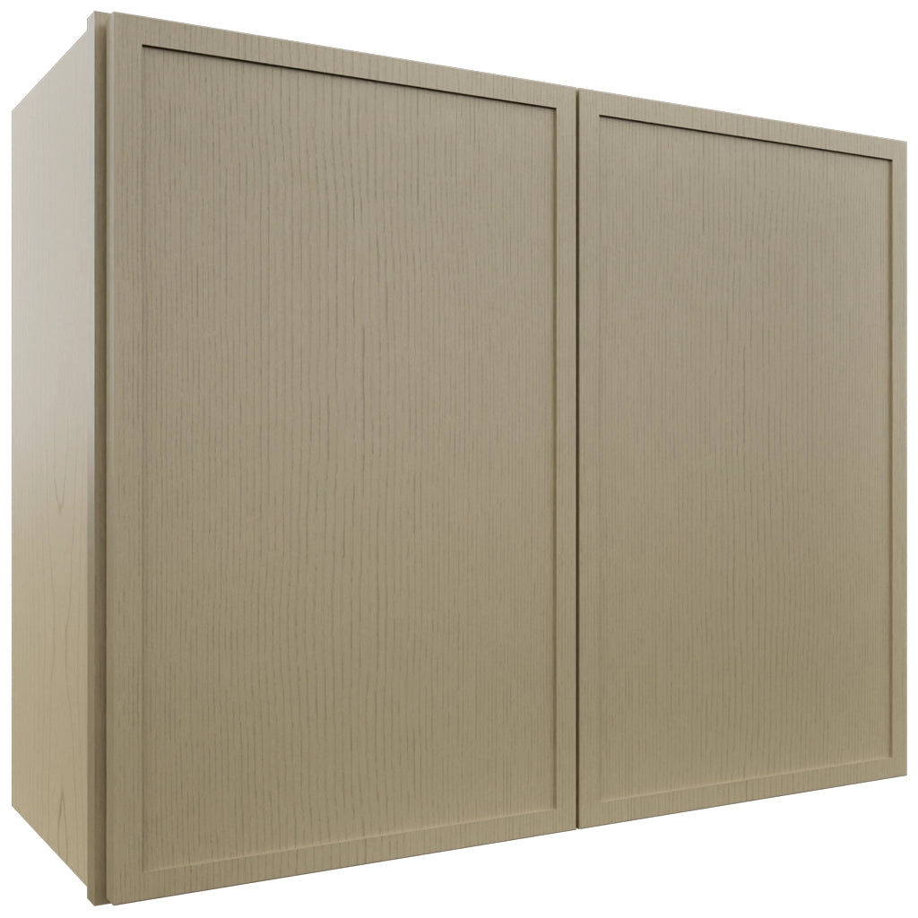 Fabuwood Luna Desert Oak W3024 Wall Standard Cabinet, Front View