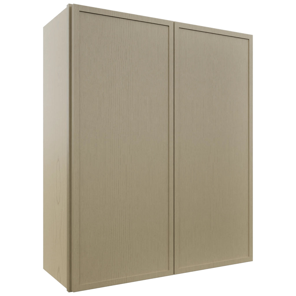 Fabuwood Luna Desert Oak W3036 Wall Standard Cabinet, Front View