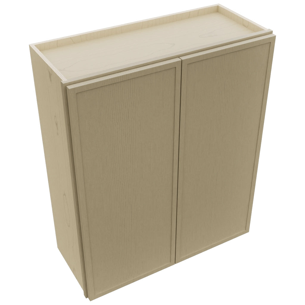 Fabuwood Luna Desert Oak W3036 Wall Standard Cabinet, Top View