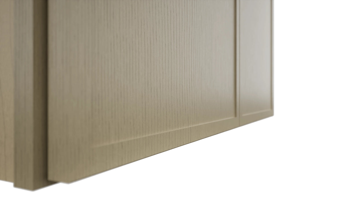 Fabuwood Luna Desert Oak W3318 Wall Standard Cabinet, Detail View