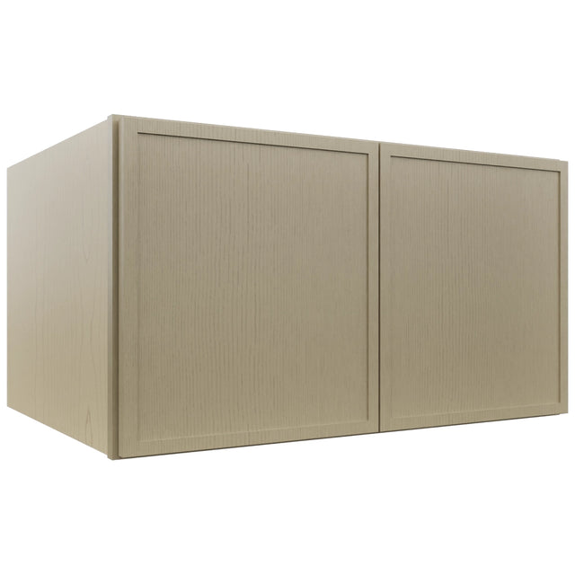 Fabuwood Luna Desert Oak W331824 Wall Deep Cabinet, Front View