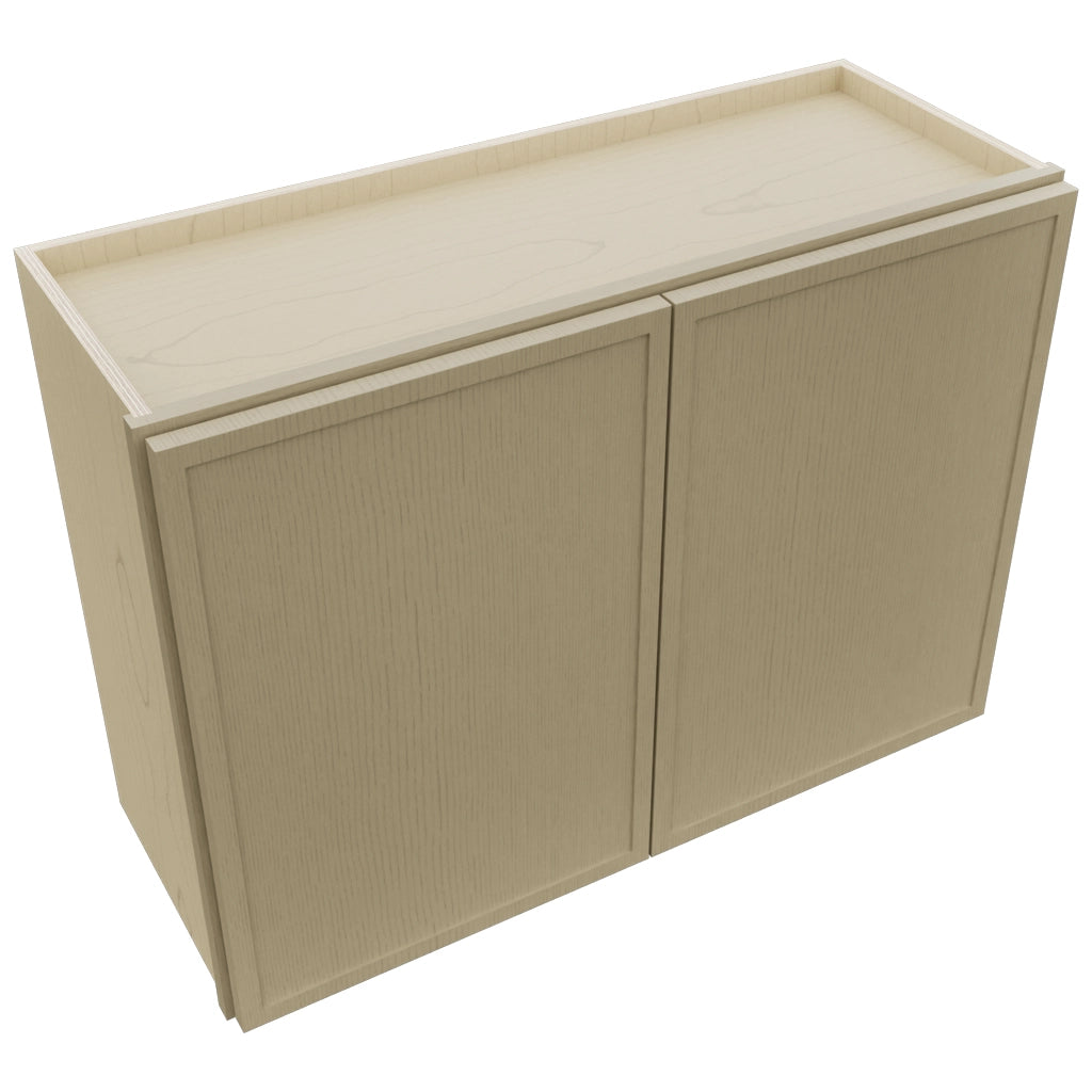 Fabuwood Luna Desert Oak W3324 Wall Standard Cabinet, Top View