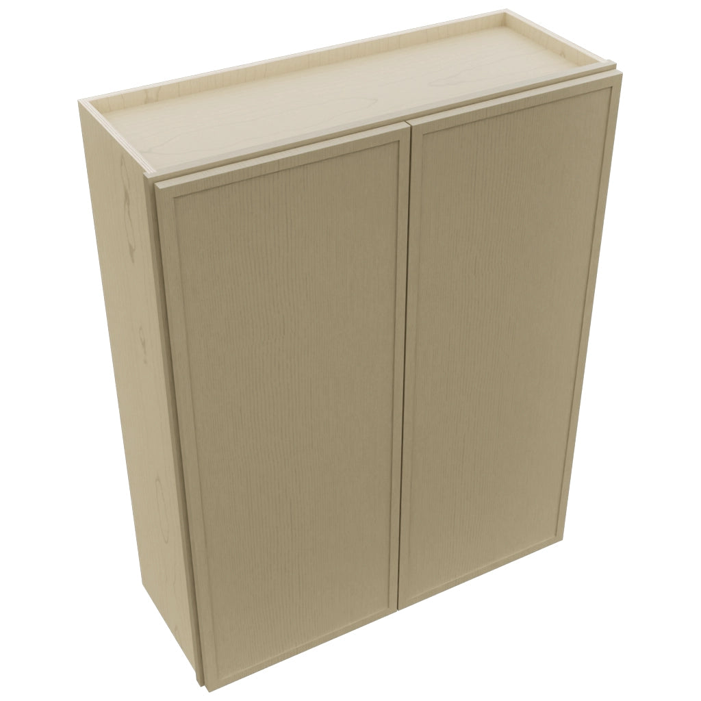 Fabuwood Luna Desert Oak W3342 Wall Standard Cabinet, Top View