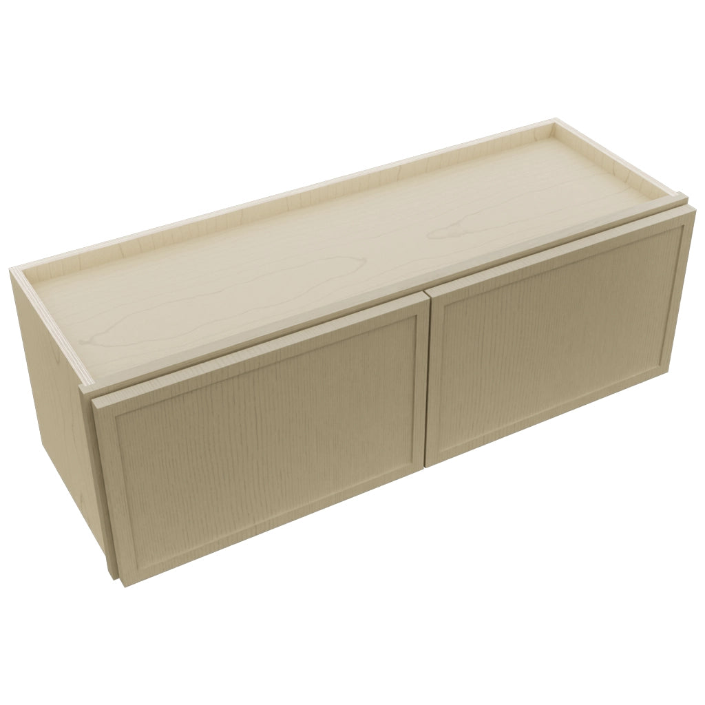 Fabuwood Luna Desert Oak W3612 Wall Standard Cabinet, Top View