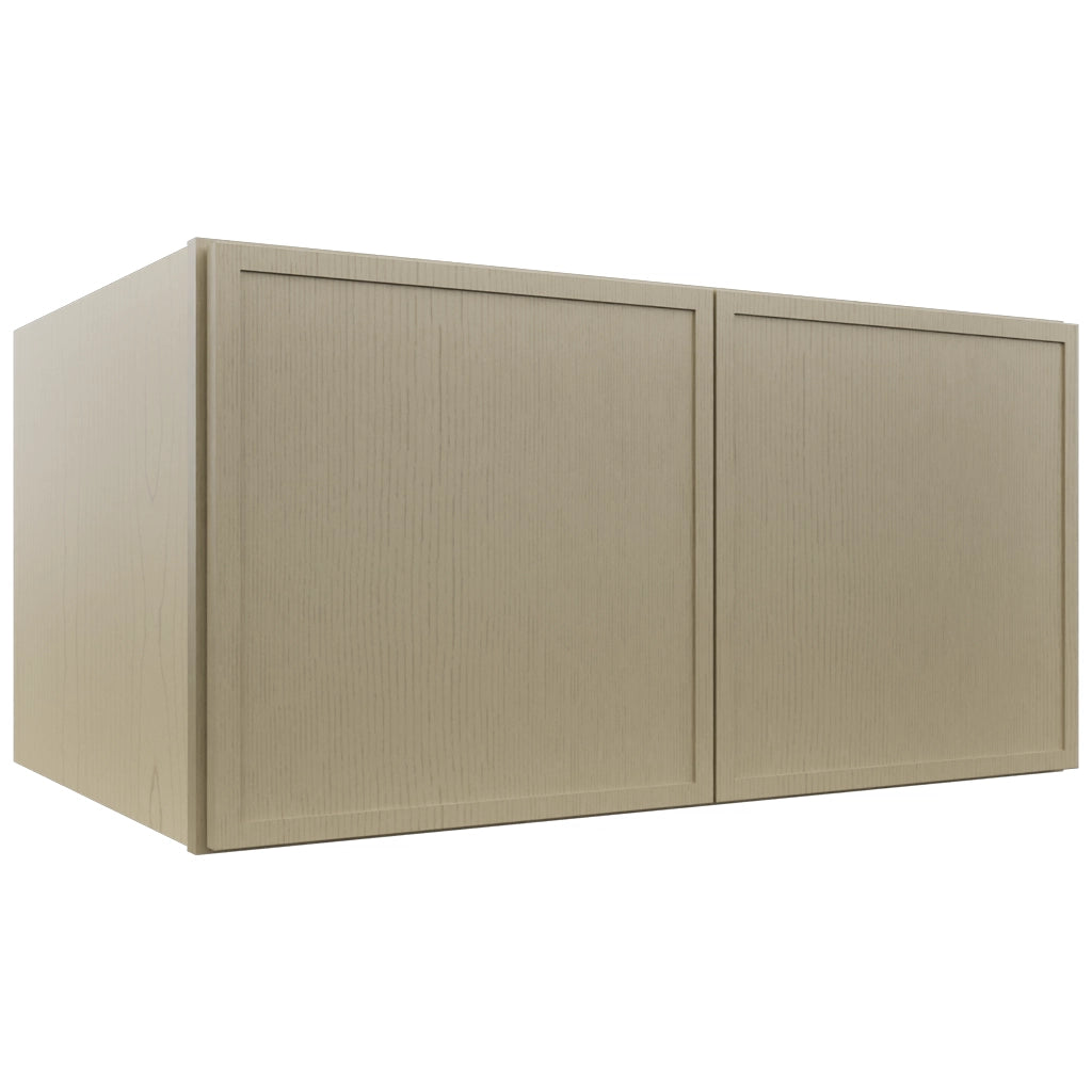 Fabuwood Luna Desert Oak W361824 Wall Deep Cabinet, Front View