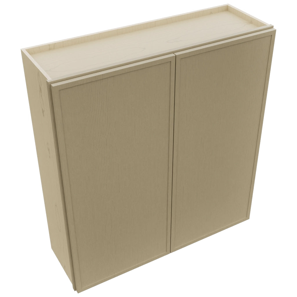 Fabuwood Luna Desert Oak W3942 Wall Standard Cabinet, Top View
