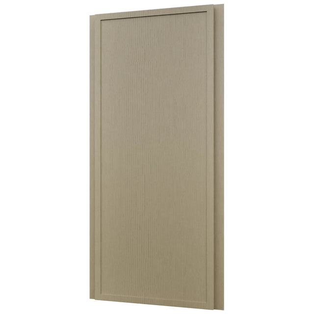 Fabuwood Luna Desert Oak WAE1236 Wall Angle End Cabinet, Front View