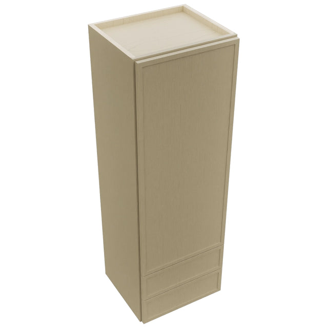 Fabuwood Luna Desert Oak WD1854 Wall Drawer Cabinet, Top View