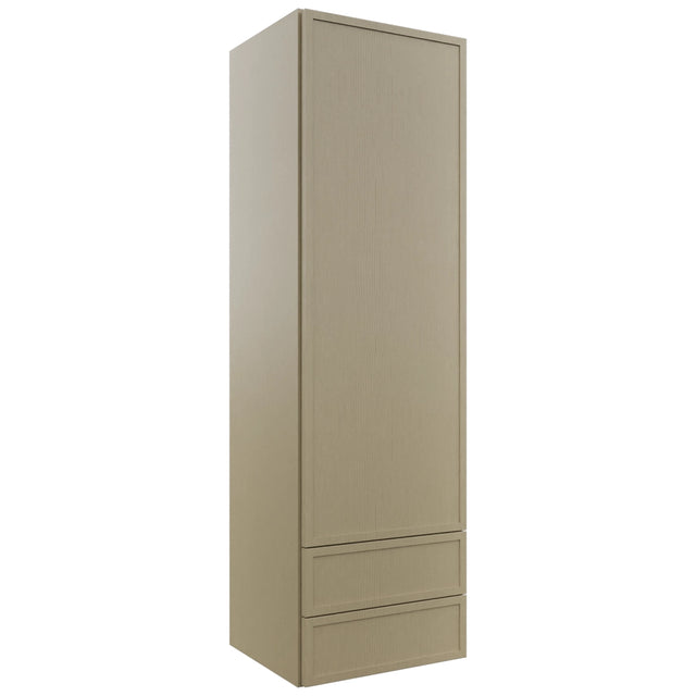 Fabuwood Luna Desert Oak WD1860 Wall Drawer Cabinet, Front View