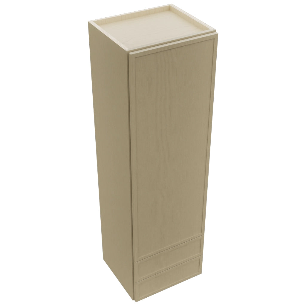 Fabuwood Luna Desert Oak WD1860 Wall Drawer Cabinet, Top View