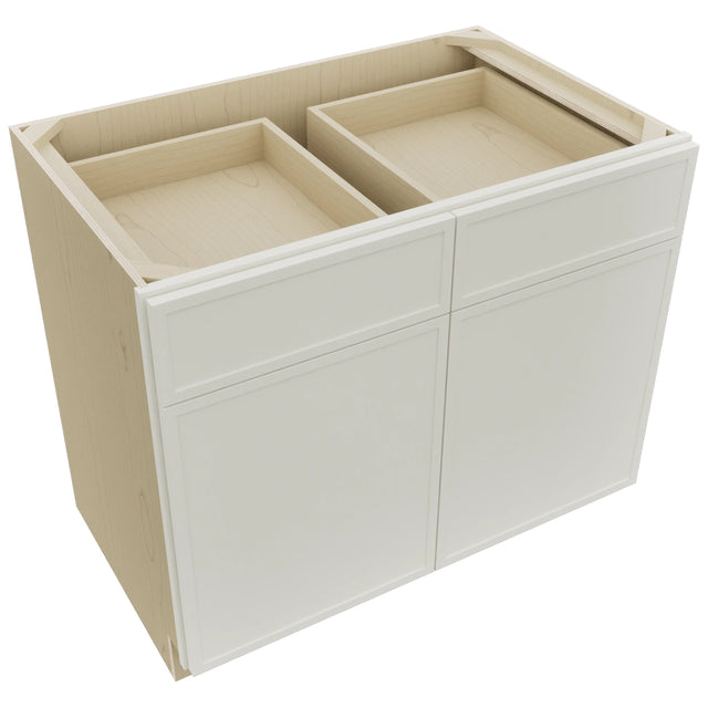 Fabuwood Luna Dove B39 Base Standard Cabinet, Top View