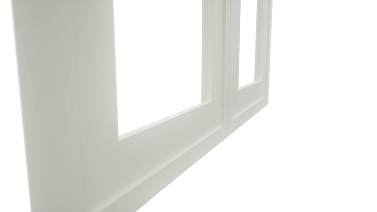 Fabuwood Luna Dove DS DFG2442 Wall Prepped Door, Detail View