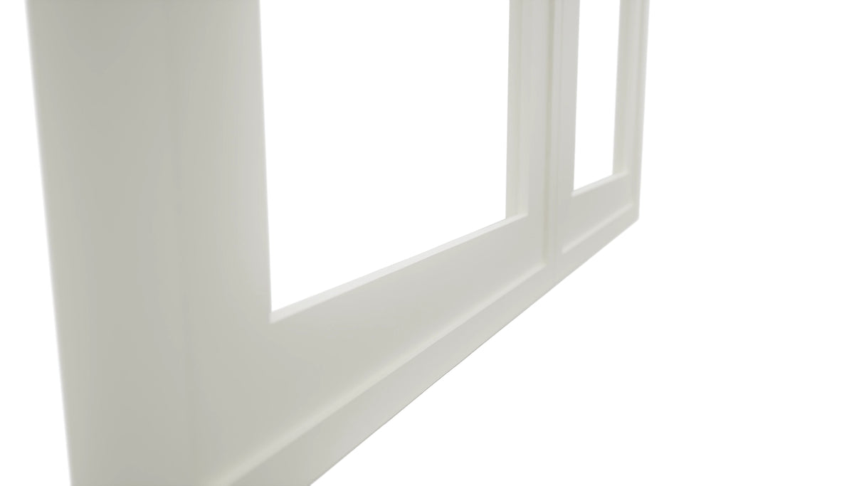 Fabuwood Luna Dove DS DFG3036 Wall Prepped Door, Detail View