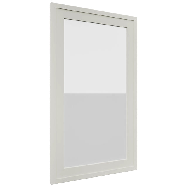 Fabuwood Luna Dove DS GDW1830 Wall Glass Door, Front View