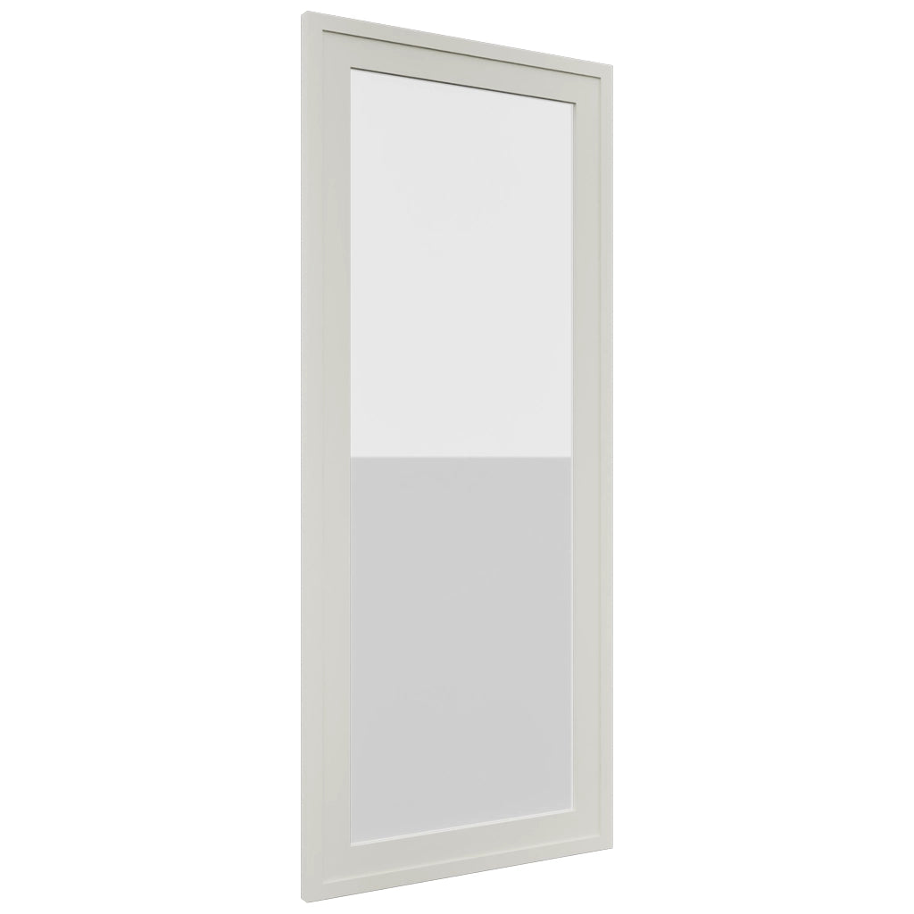 Fabuwood Luna Dove DS GDW1842 Wall Glass Door, Front View