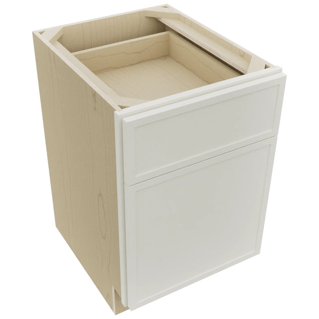 Fabuwood Luna Dove FD18 Vanity Desk, Top View