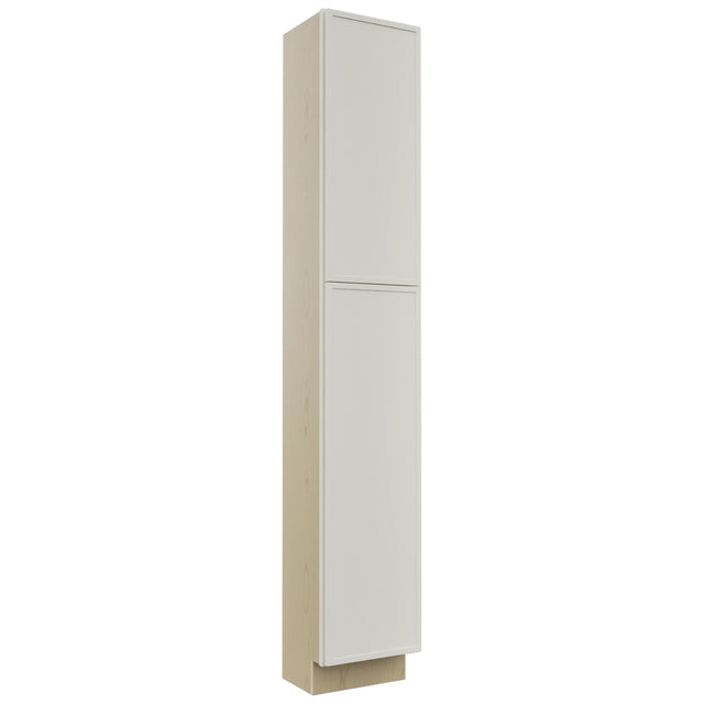Fabuwood Luna Dove TP151290 Tall Pantry Cabinet, Front View
