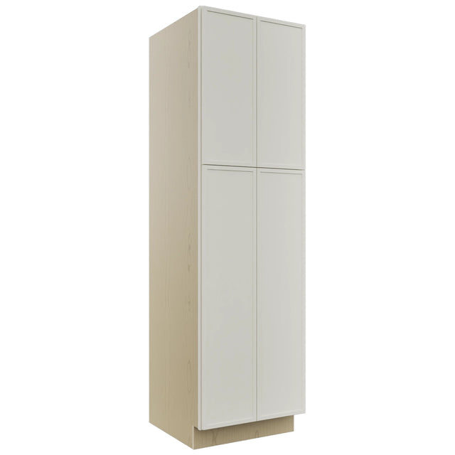Fabuwood Luna Dove TP242484 Tall Pantry Cabinet, Front View