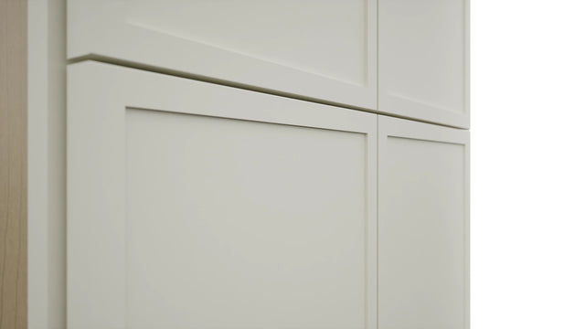 Fabuwood Luna Dove TP242490 Tall Pantry Cabinet, Detail View