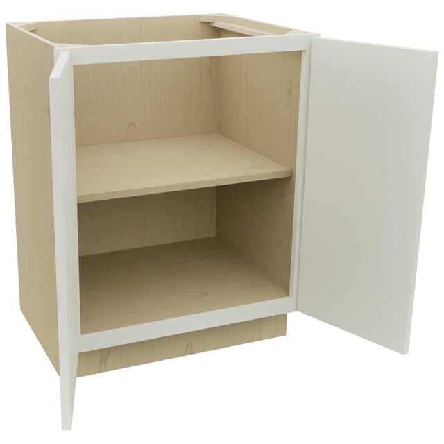 Fabuwood Luna Dove VB27FD Vanity Base Full Height Cabinet, Open View