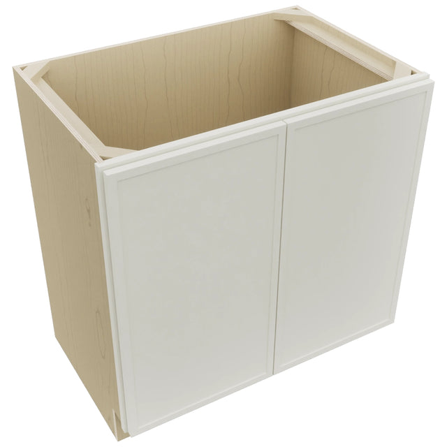 Fabuwood Luna Dove VB33FD Vanity Base Standard Cabinet, Top View