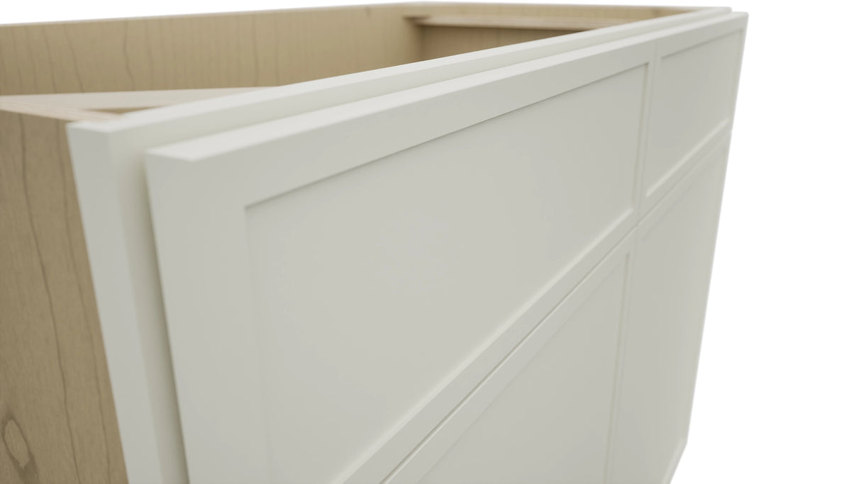 Fabuwood Luna Dove VSB42-34 Vanity Sink Cabinet, Detail View