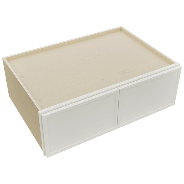 Fabuwood Luna Dove W361224 Wall Deep Cabinet, Top View