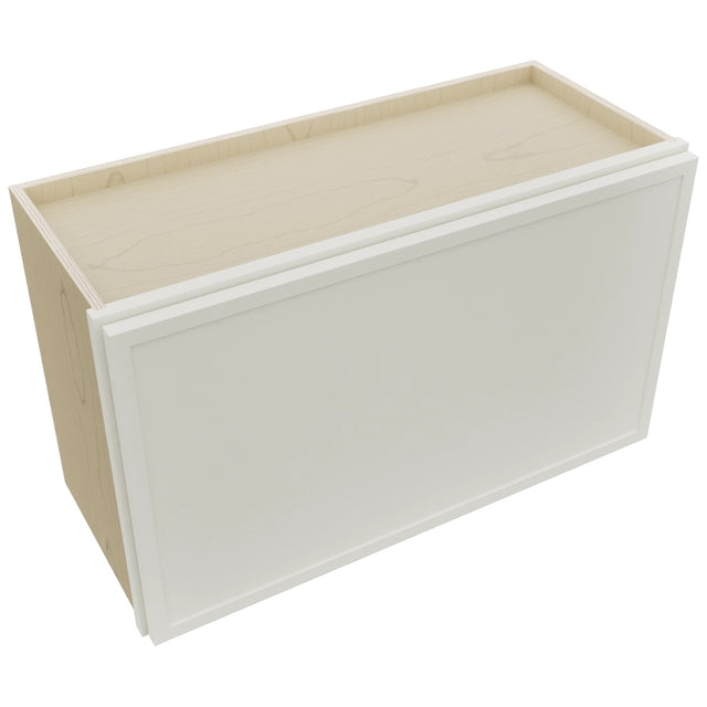 Fabuwood Luna Dove WAC3018 Wall Appliance Cabinet, Top View
