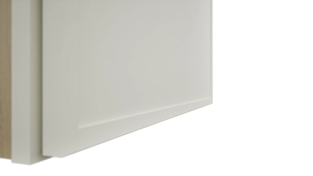 Fabuwood Luna Dove WAC3018 Wall Appliance Cabinet, Detail View