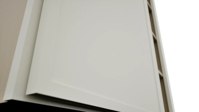 Fabuwood Luna Dove WBC3642 Wall Corner Blind Cabinet, Detail View