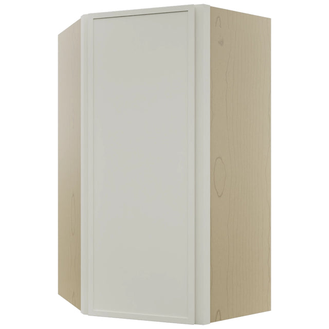 Fabuwood Luna Dove WDC2442 Wall Corner Diagonal Cabinet, Front View