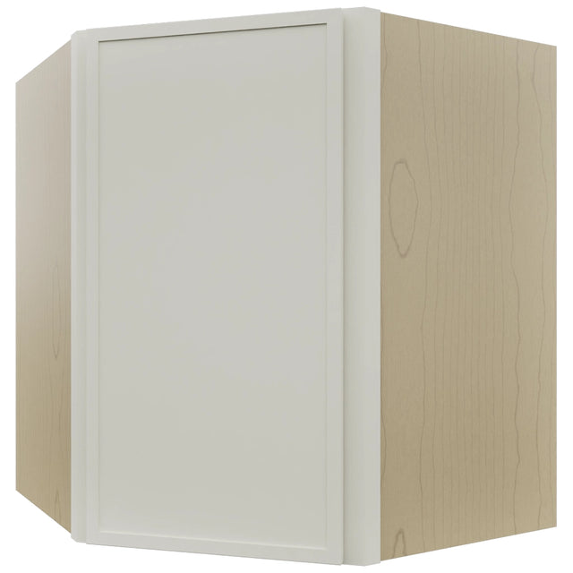 Fabuwood Luna Dove WDC2730 Wall Corner Diagonal Cabinet, Front View