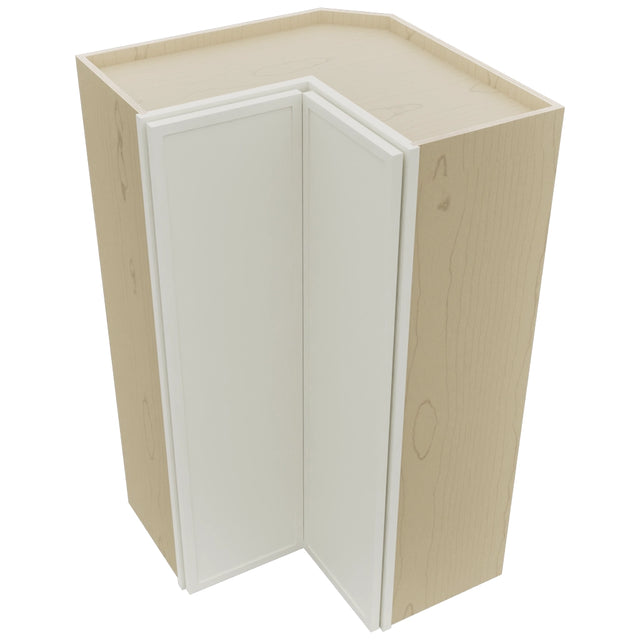 Fabuwood Luna Dove WPC2442 Wall Corner Pie Cabinet, Top View
