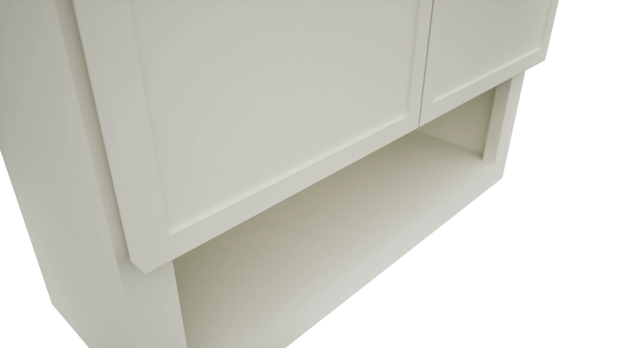 Fabuwood Luna Dove WVS2430 Vanity Wall Storage, Detail View