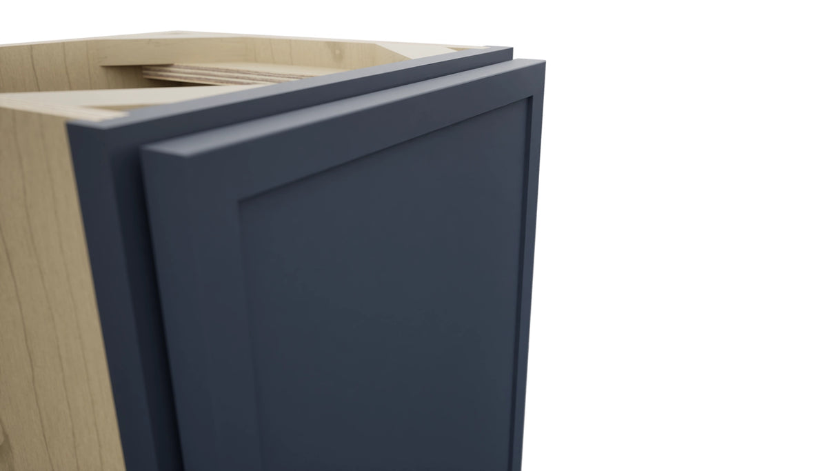 Fabuwood Luna Indigo B12FD-12D Base Full Door Cabinet, Detail View