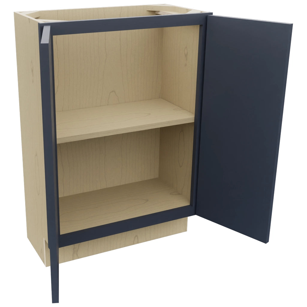 Fabuwood Luna Indigo B24FD-12D Base Full Door Cabinet, Open View