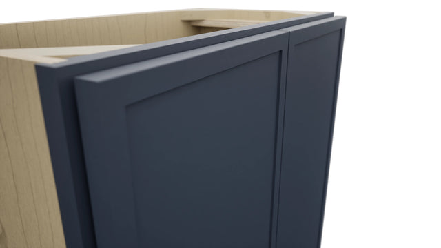 Fabuwood Luna Indigo B24FD-12D Base Full Door Cabinet, Detail View