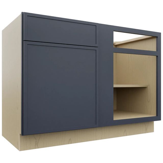 Fabuwood Luna Indigo BLB48/51 Base Corner Blind Cabinet, Front View