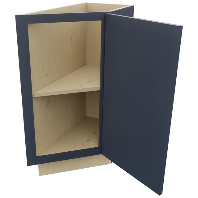Fabuwood Luna Indigo BTR12 Base Transitional Cabinet, Open View